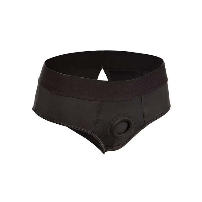Boundless Backless Brief 3xl Harness Black - Design & Material Composition