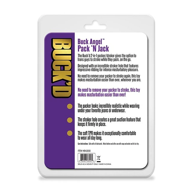 Buckd Buck Angel Pack N J - Internal Texture and Stimulation