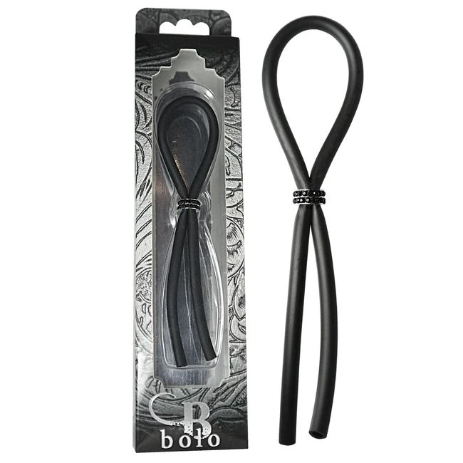 C-ring Lasso Black Gems B Silicone - What Stands Out