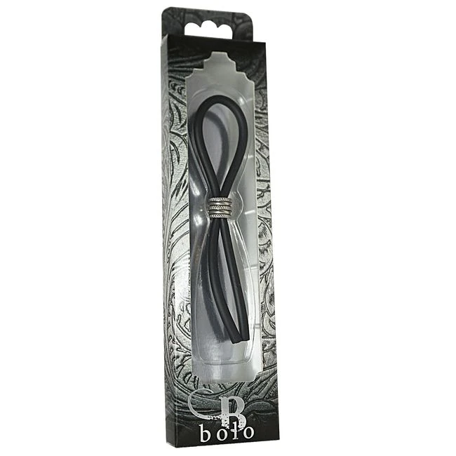 C-ring Lasso Criss Cross Silicone Black - Overview