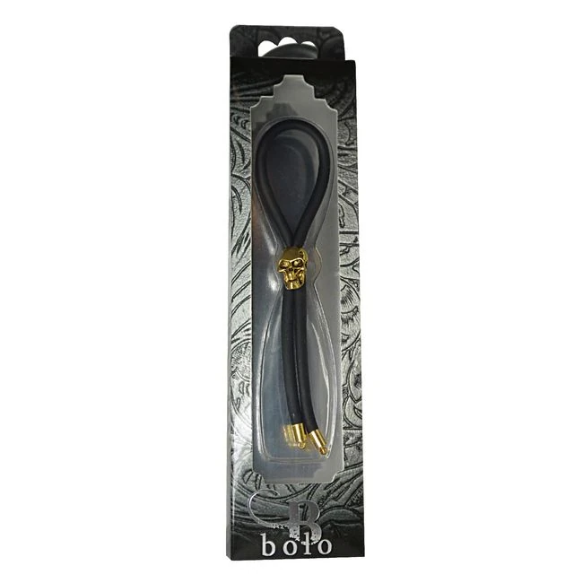 C-ring Lasso Gold Skull B Silicone - Key Details