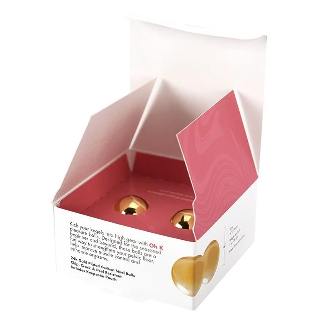 Cgc Oh K 24k Gold Plated Pleasure Balls - Key Details