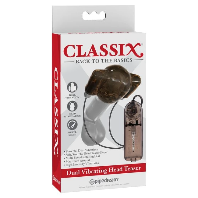 Classix Dual Vibrating He Teaser Smoke - Power & Performance