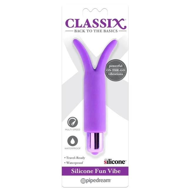 Classix Silicone Fun Vibe Purple - How It Feels