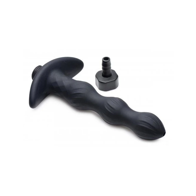 Cleanstream Pleasure Flow Vibrating Enema Tip - Power & Performance