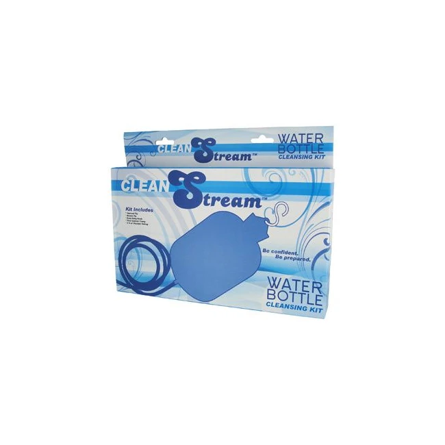 Cleanstream Water Bottle Cleansing Kit Blue - Shape & Comfort
