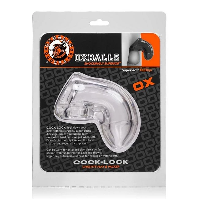 Cock-lock Chastity Clear - Material & Specs