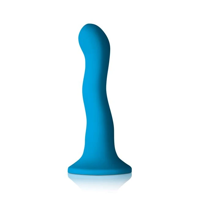 Colours Wave 6in Dildo Bl - Shape & Texture