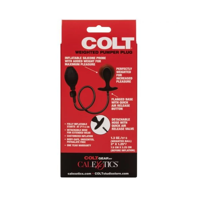 Colt Weighted Pumper Plug - How It Feels & Physical Experience