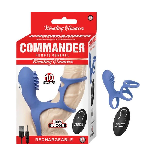 Commander Remote Control Vibrating Climaxer - Product Description