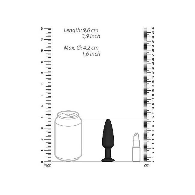 Cone-shaped Diamond Butt Black - Material & Safety