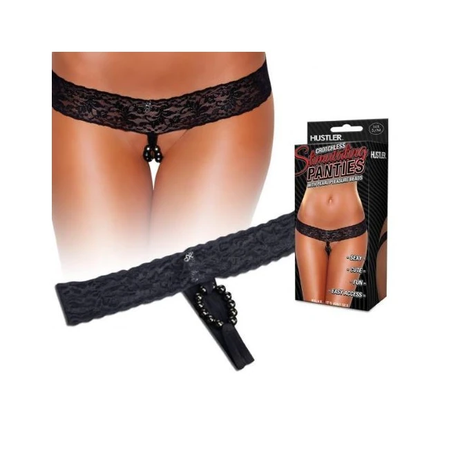 Crotchless Stimulating Pa W Pearl Beads Black S/m - What Is the Crotchless Stimulating Pa W Pearl Beads Black S/m?
