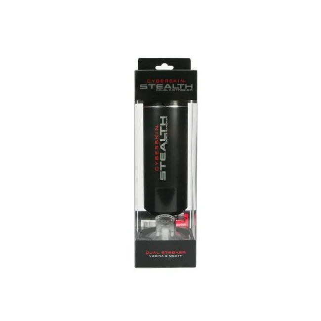 Cyberskin Stealth Double Stroker Vagina & Mouth - Design & Features