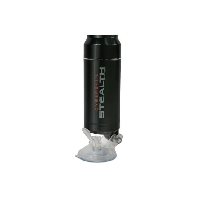 Cyberskin Stealth Pussy Stroker Black - Materials and Maintenance