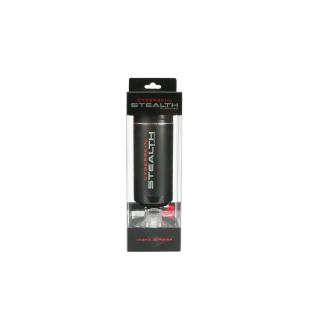 Cyberskin Stealth Pussy Stroker Black - Product Details