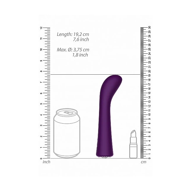 Discretion G-spot Glimmer Purple - Vibration Modes