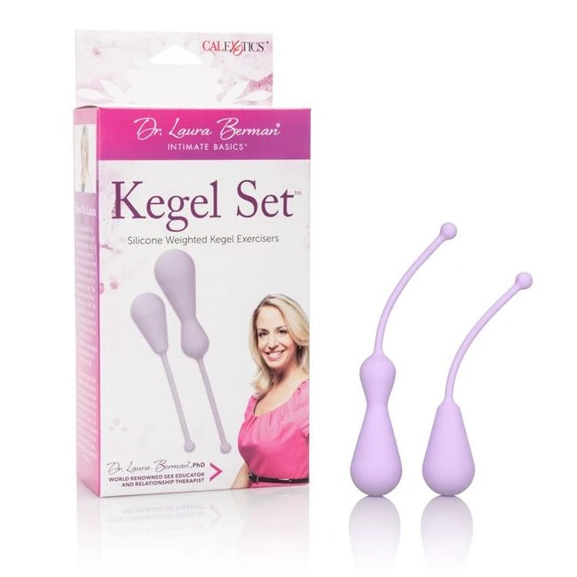 Dr Laura Berman Kegel Set Silicone Weighted Kegel Exercisers - Materials & Maintenance