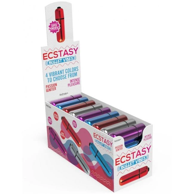 Ecstasy Bullet Vibes 36pc Display - How It Feels