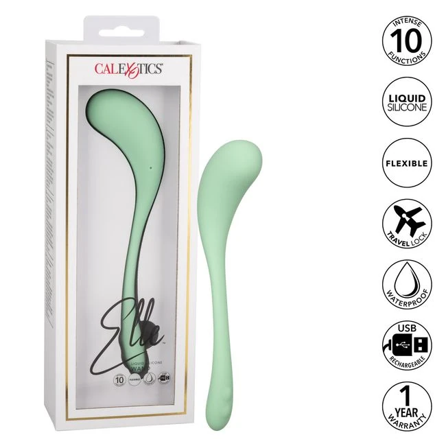 Elle Liquid Silicone Wand - Power & Performance