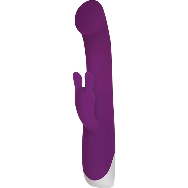 Evolved Cuddle Bunny Purp Double Vibrator - Vibration Modes