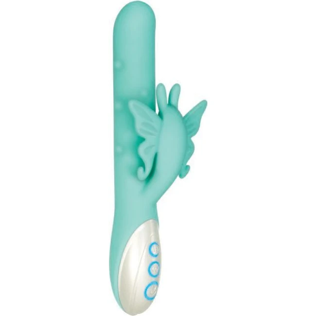 Evolved Grand Beaded Butt Rabbit Green - Power & Performance