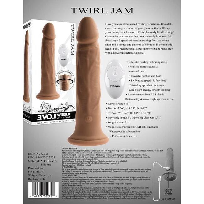 Evolved Twirl Jam Dark - Power & Performance
