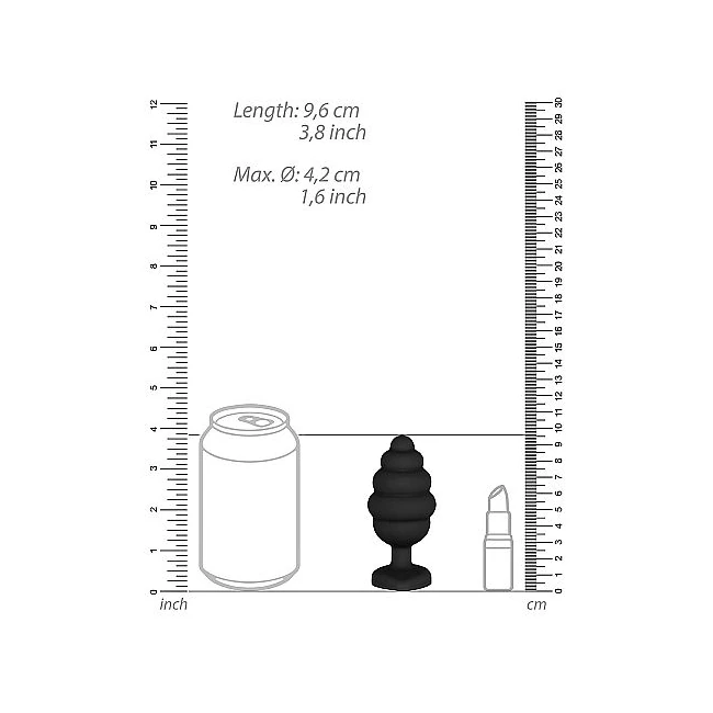 Extra Large Ribbed Diamon Heart Plug - Material & Safety