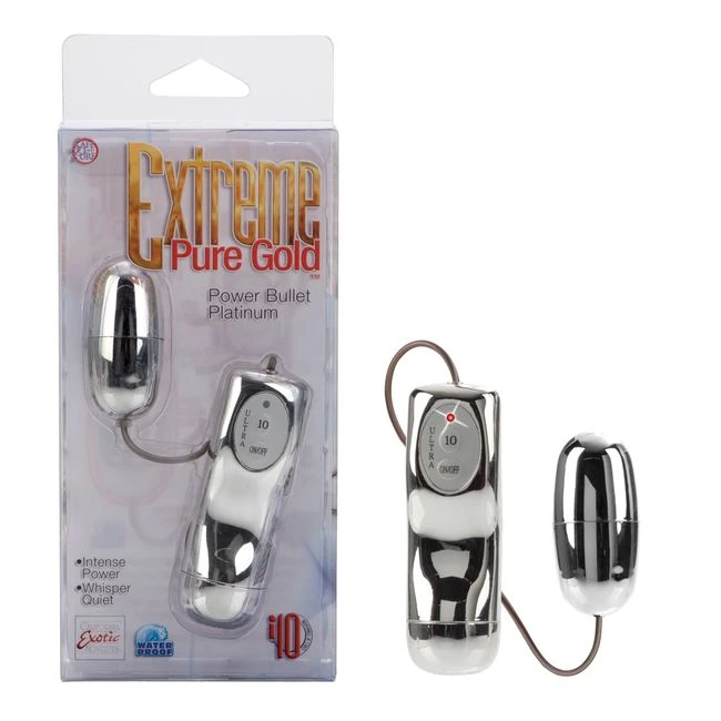 Extreme Pure Gold Power B Silver - Extreme Pure Gold Power B Silver Vibrator