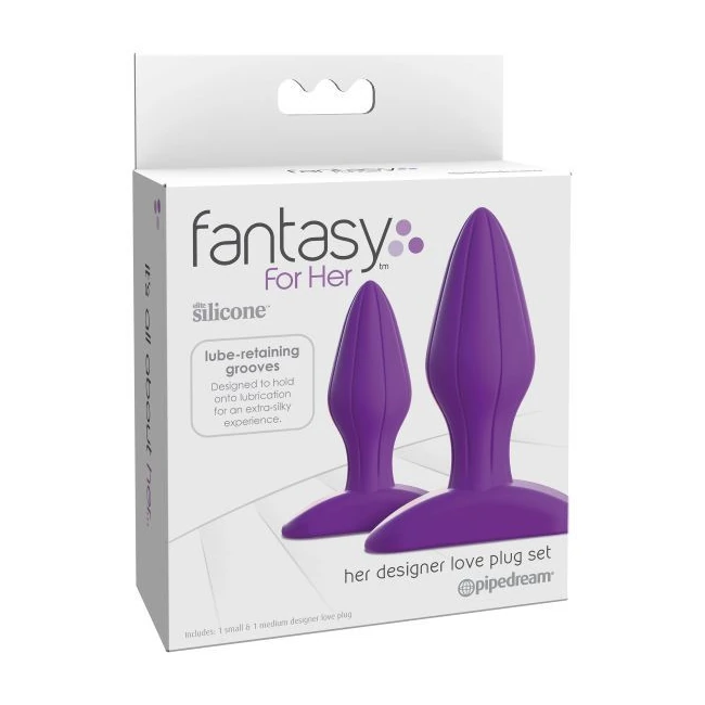 Fantasy for Her Her Desig Love Plug Set - Shape & Texture