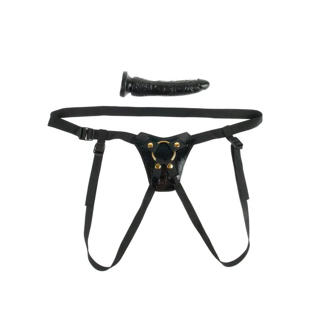 Fetish Fantasy Gold Desig Strap on - Shape & Texture