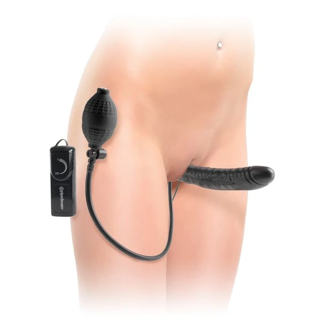 Fetish Fantasy Inflatable Strapless Strap on - Material Feel & Construction