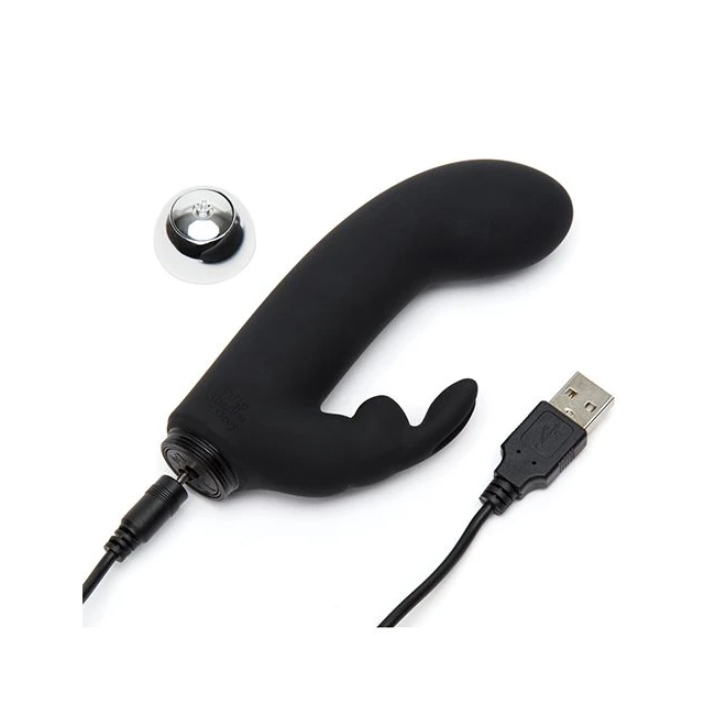 Fifty Shades of Grey Gree Girl Rechargeable Mini Rabbit Vibrator - Power & Performance