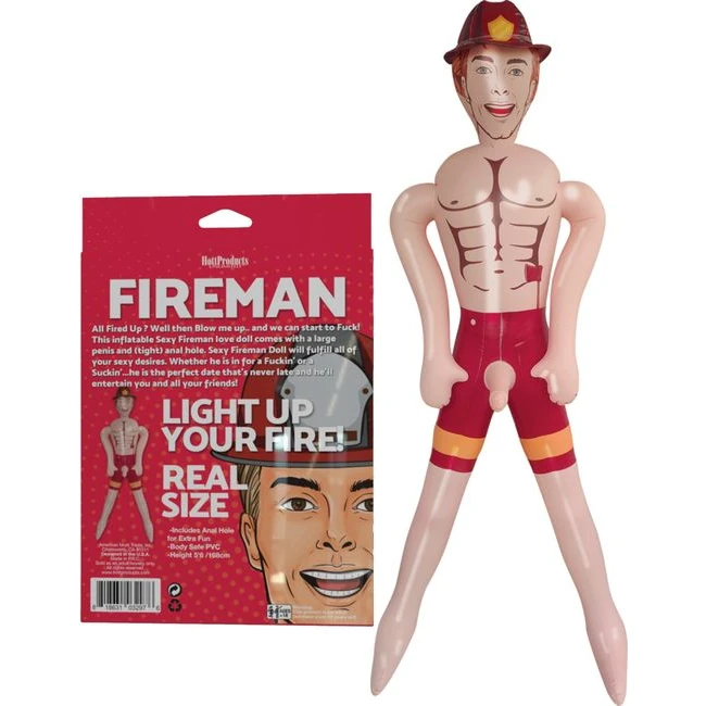 Fireman Inflatable Love D - Overview