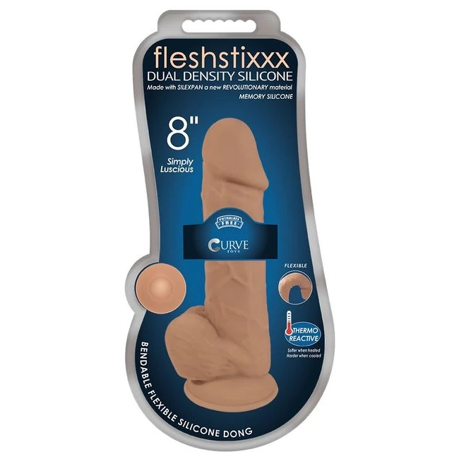 Fleshstixxx Silicone W/ Balls - Shape & Texture