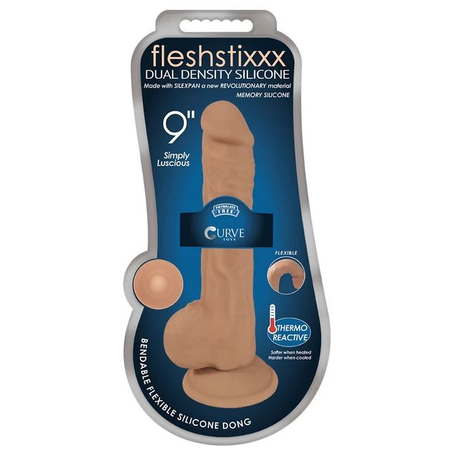 Fleshstixxx Silicone W/ Balls - Material Feel