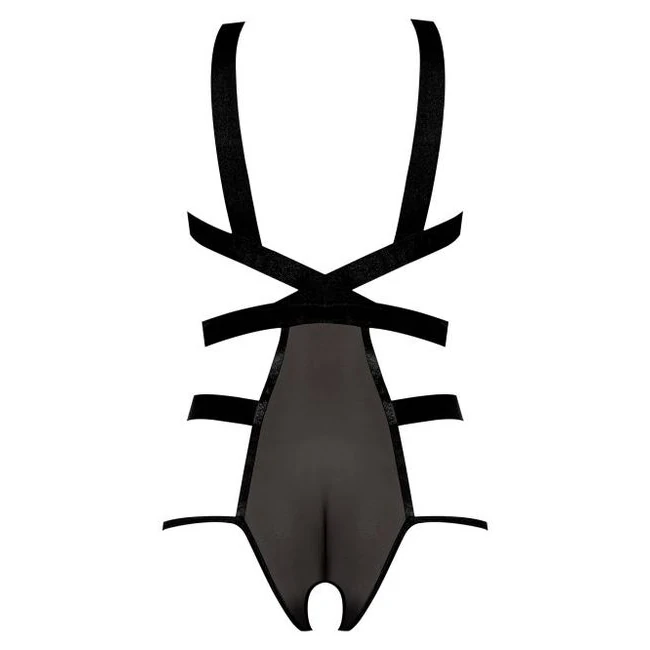 Forever Mesh Cupless Stra Teddy - Design Details