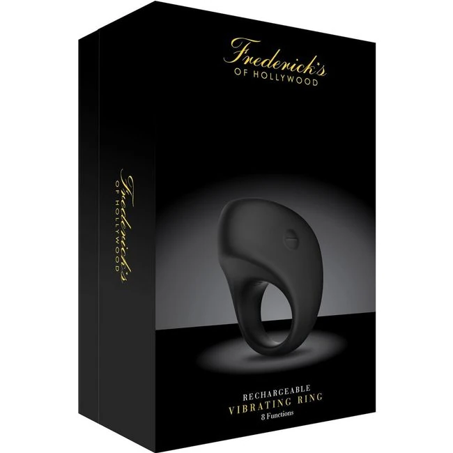 Frederick's of Hollywood Rechargeable Vibrating Cock Ring Black - How It Feels