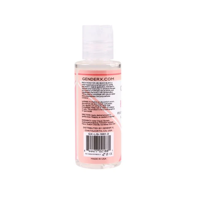 Gender X Beach Bliss Flav Lube 2 Oz - Gender X Beach Bliss Flavored Lube — 2 Oz