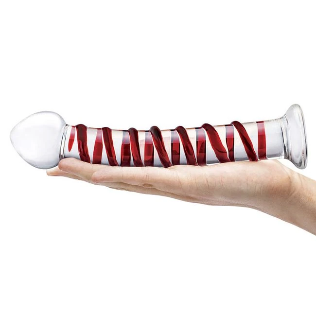 Glas 10 Mr. Swirly Dildo " - How It Feels