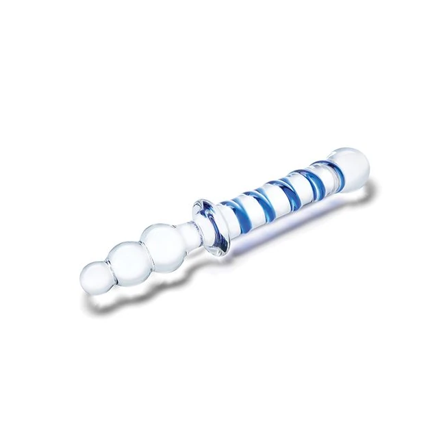 Glas 10 Twister Dual-end Dildo " - Dual-Ended Design for Versatility
