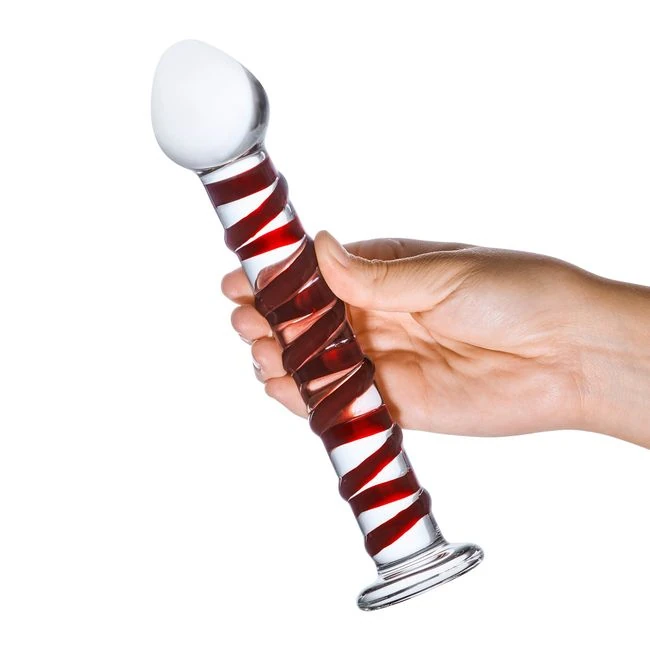 Glas 8 Mr. Swirly Dildo " - Experience the Glas 8 Mr. Swirly Dildo
