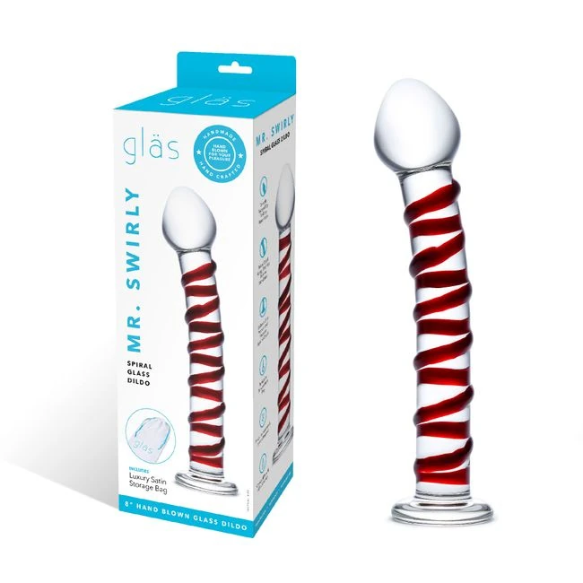 Glas 8 Mr. Swirly Dildo " - Materials & Safety
