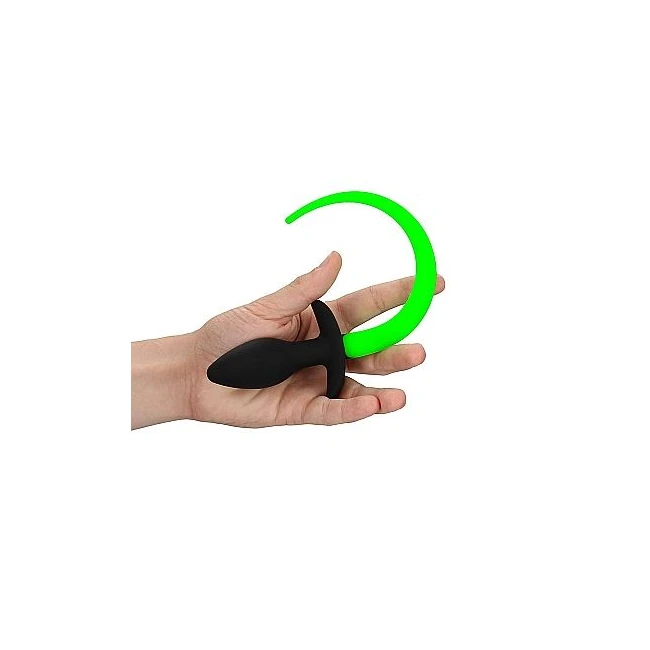 Glow Puppy Tail Plug Glow the Dark - Material & Safety