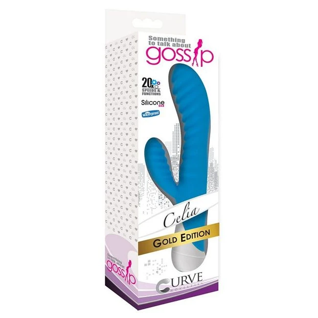 Gossip Celia Azure Blue R Vibrator - How It Feels