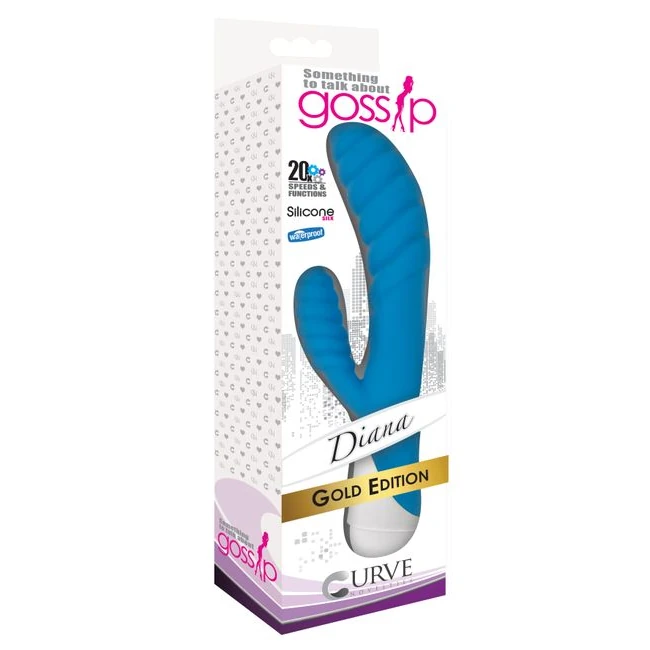Gossip Diana 20x Vibrator Azure - Experience the Gossip Diana 20x Vibrator Azure
