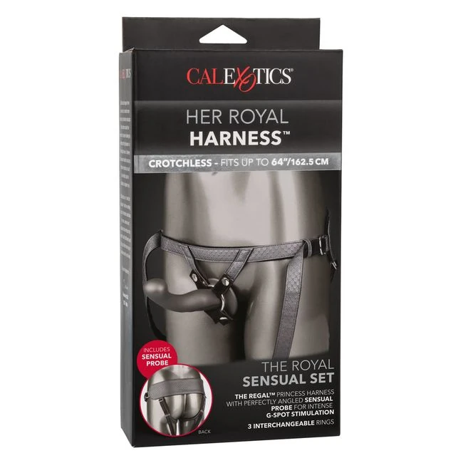 Her Royal Harness the Roy Sensual Set - Size & Fit