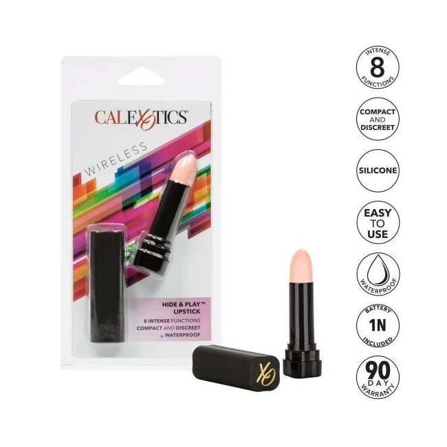Hide & Play Rechargeable Lipstick - Vibration Modes and Sensations