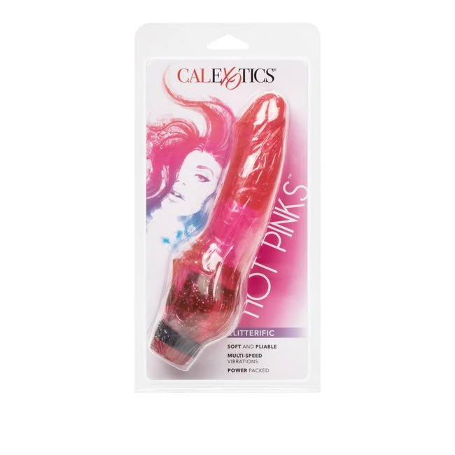 Hot Pinks Clitterific 8in - Experience Intense Pleasure with the Hot Pinks Clitterific 8in