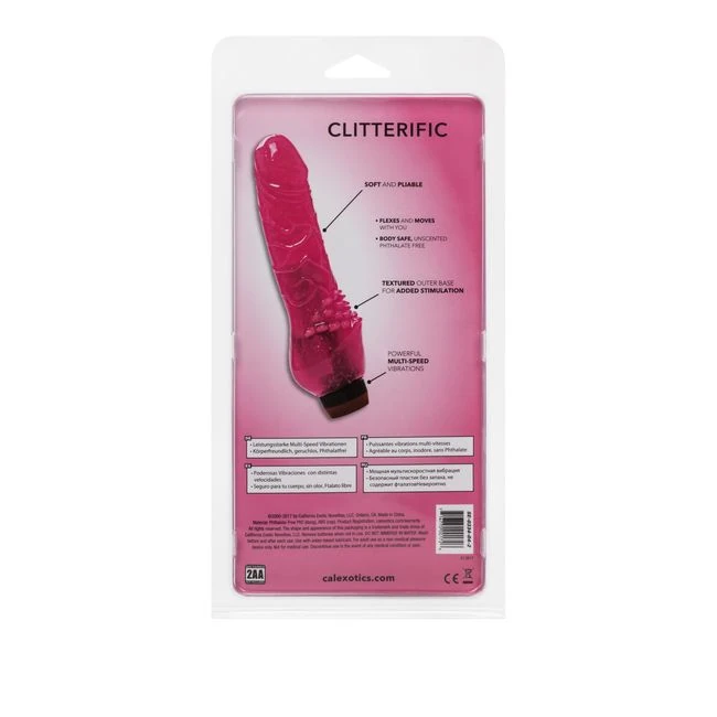 Hot Pinks Clitterific 8in - How It Feels