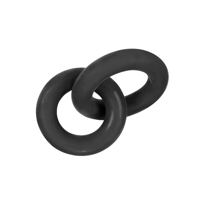 Hunkyjunk Duo Linked Cock Rings Tar - Key Details